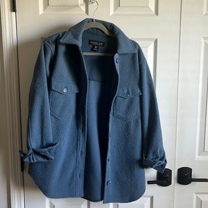 Sherpa blue jacket